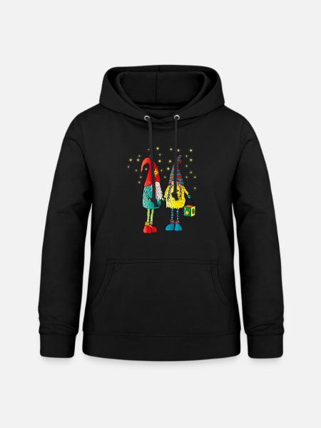 Weihnachtswichteln - Frauen Hoodie - Schwarz