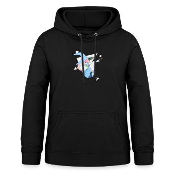 Witch Among The Stars - Women's Hoodie - black - Front - AI Model Female 172 light (172cm)