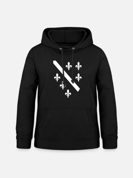 Transparenter Ljiljani - Frauen Hoodie - Schwarz