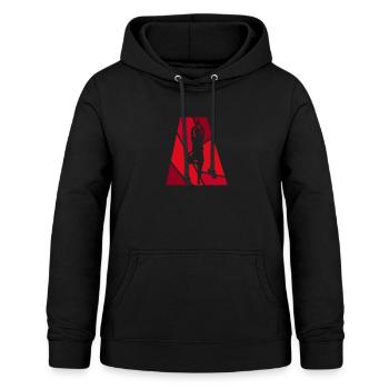 Vinyasa Barre Yin - Sweat à capuche Femme - noir - Devant - AI Model Female 172 light (172cm)