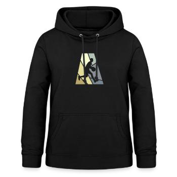 BBall Rebound - Women's Hoodie - black - Front - AI Model Female 172 light (172cm)