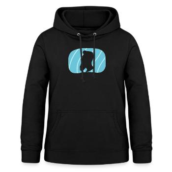 Bart Gentleman Hipster - Women's Hoodie - black - Front - AI Model Female 172 light (172cm)