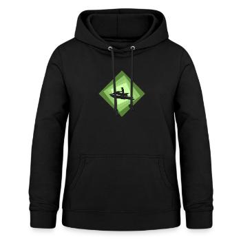 Jetski Wassersport Wakeskate - Frauen Hoodie - Schwarz - Vorne - AI Model Female 172 light (172cm)