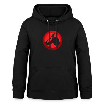 Vegan Veganer Veganerin - Frauen Hoodie - Schwarz - Vorne - AI Model Female 172 light (172cm)