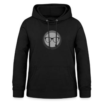 Leseratte Autor Lesen - Frauen Hoodie - Schwarz - Vorne - AI Model Female 172 light (172cm)