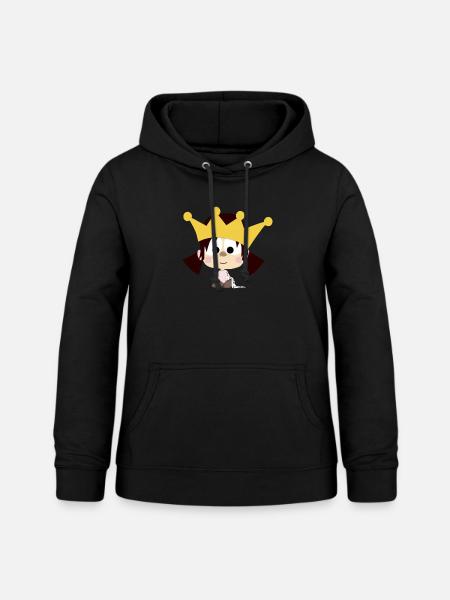 prinzessin - Frauen Hoodie - Schwarz