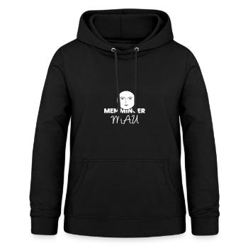 Memminger Mau - Frauen Hoodie - Schwarz - Vorne - AI Model Female 172 light (172cm)