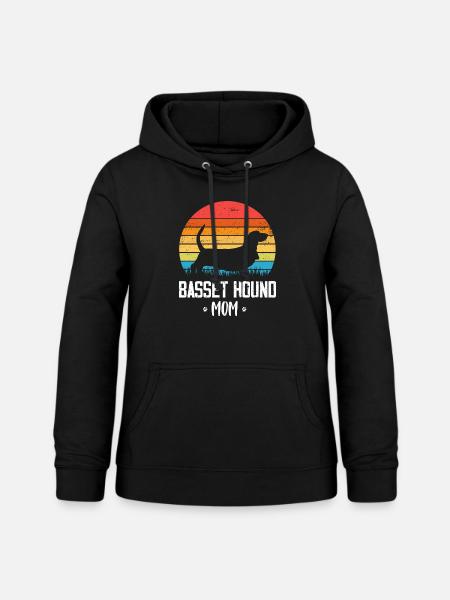 Basset Hound - Frauen Hoodie - Schwarz