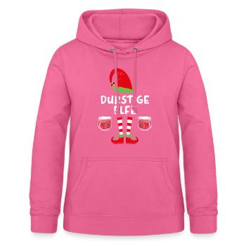 Durstige Elfe - Frauen Hoodie - Pink - Vorne - AI Model Female 172 light (172cm)