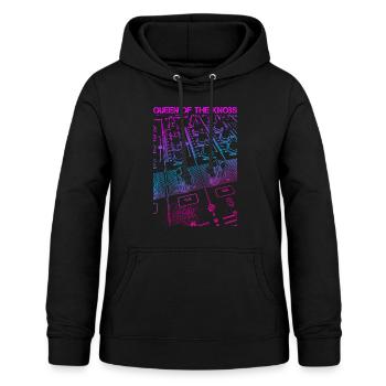 Queen Of The Knobs - Women's Hoodie - black - Front - AI Model Female 172 light (172cm)