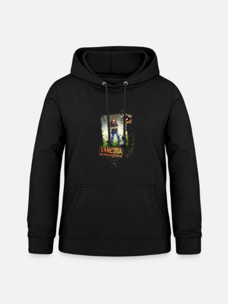 Die Wilden Kerle Vanessa - Frauen Hoodie - Schwarz