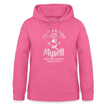 Butcher Meat Occupation Work - Women's Hoodie - pink - Front - AI Model Female 172 light (172cm)