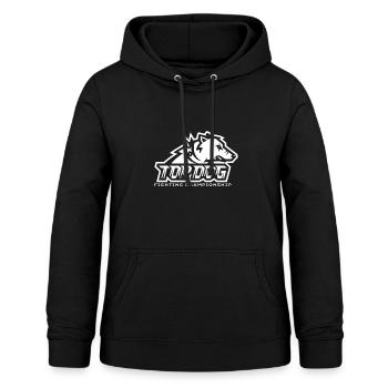 TOPDOG FC - Sweat à capuche Femme - noir - Devant - AI Model Female 172 light (172cm)