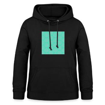Chinese pattern - Women's Hoodie - black - Front - AI Model Female 172 light (172cm)