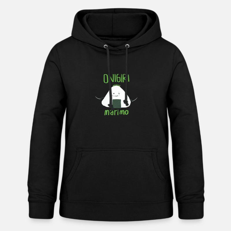 cute onigiri - Women's Hoodie - black