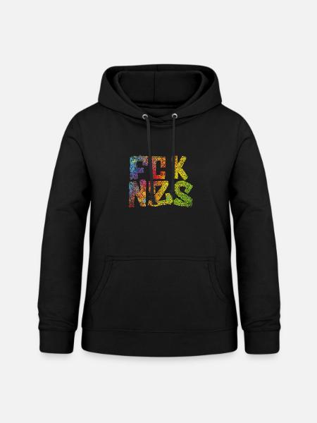 FCK NZS - Frauen Hoodie - Schwarz