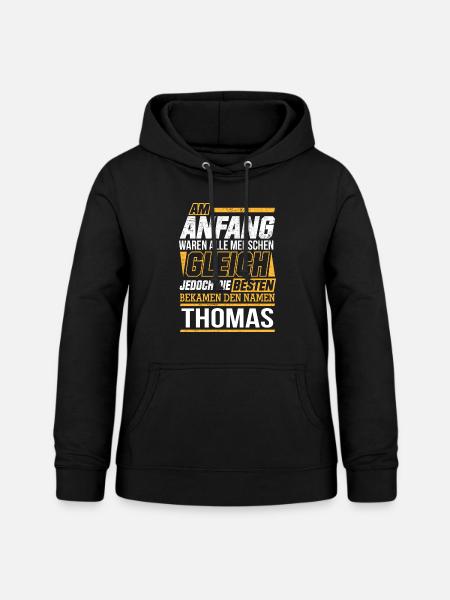 THOMAS - Die Besten - Frauen Hoodie - Schwarz