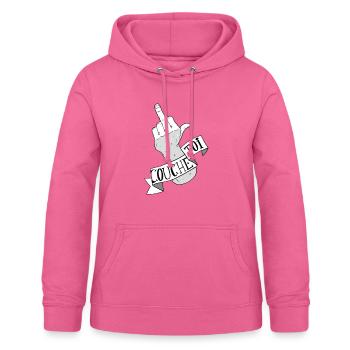 Rohübersetzung # 7 - Frauen Hoodie - Pink - Vorne - AI Model Female 172 light (172cm)