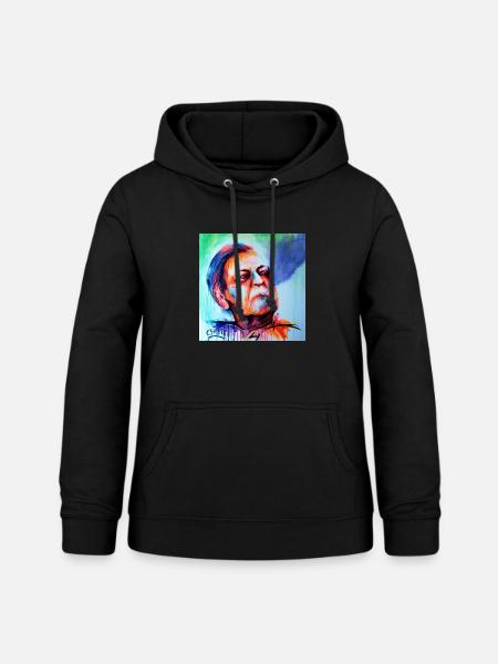 Helmut Schmidt - Frauen Hoodie - Schwarz