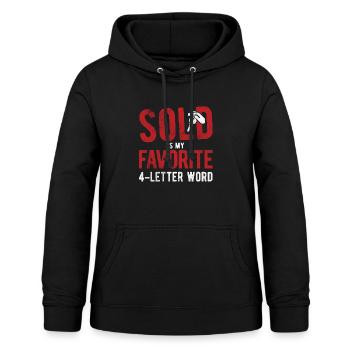 Immobilien-Händler Für Immobilien-Makler - Frauen Hoodie - Schwarz - Vorne - AI Model Female 172 light (172cm)
