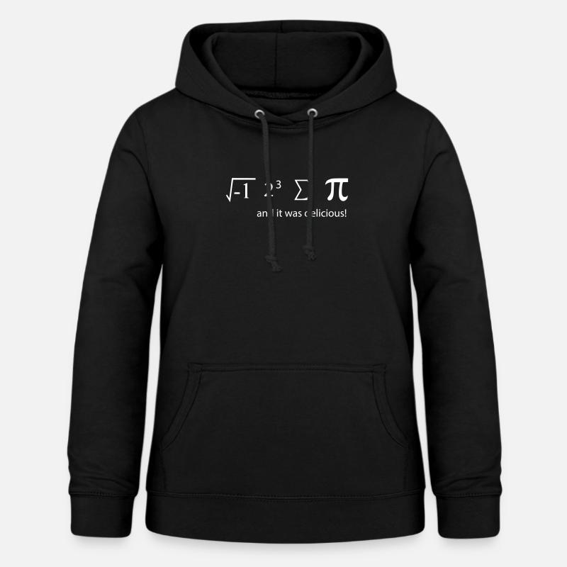 it was delicious math formula funny - Women's Hoodie - black