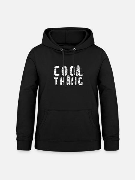 Cool Thing Track - Frauen Hoodie - Schwarz