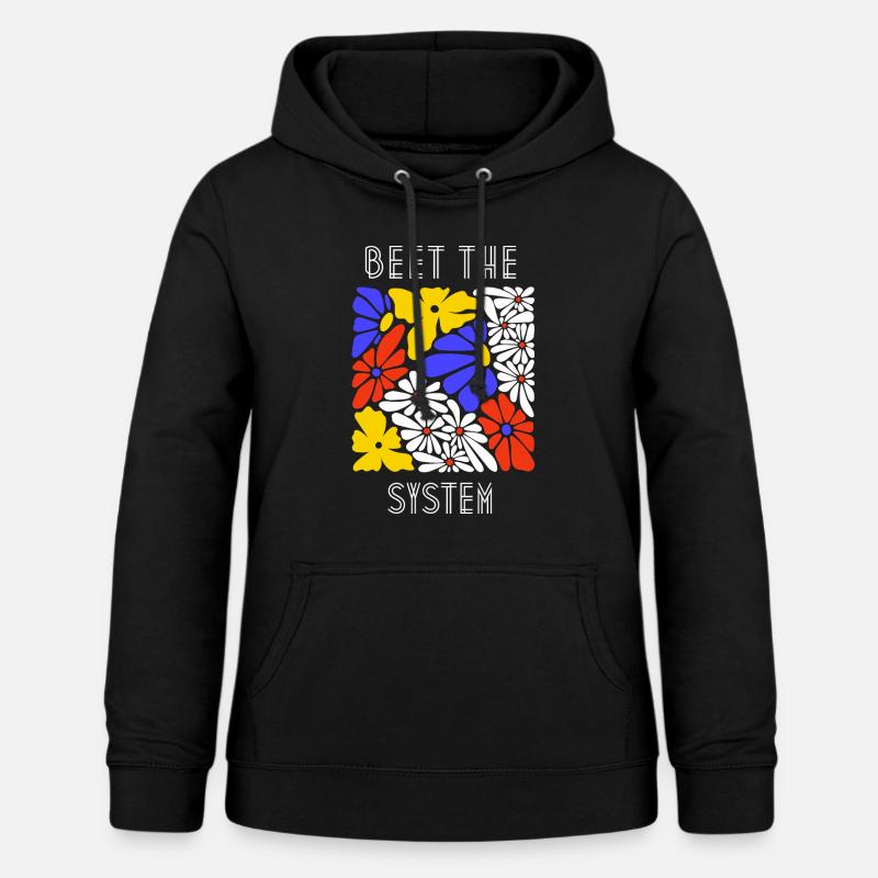 Betterave le système - Sweat à capuche Femme - noir