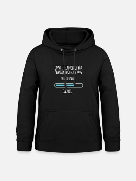 Umwelttechnologe für Abwasserbewirtschaftung - Frauen Hoodie - Schwarz