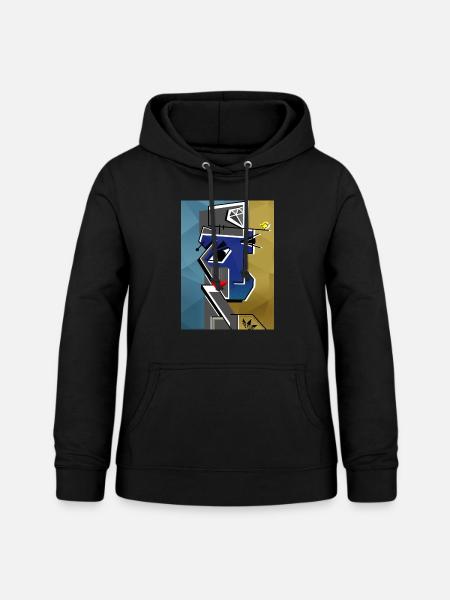 BBOY - Frauen Hoodie - Schwarz