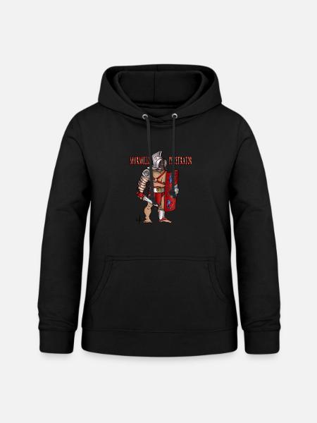 Gladiator Penetrator - Frauen Hoodie - Schwarz