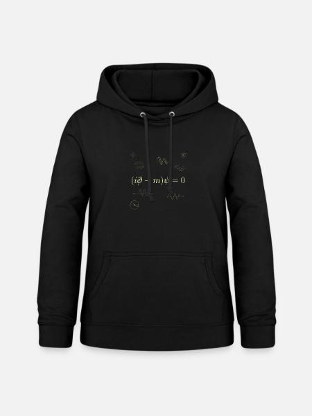 Quantengleichung - Frauen Hoodie - Schwarz