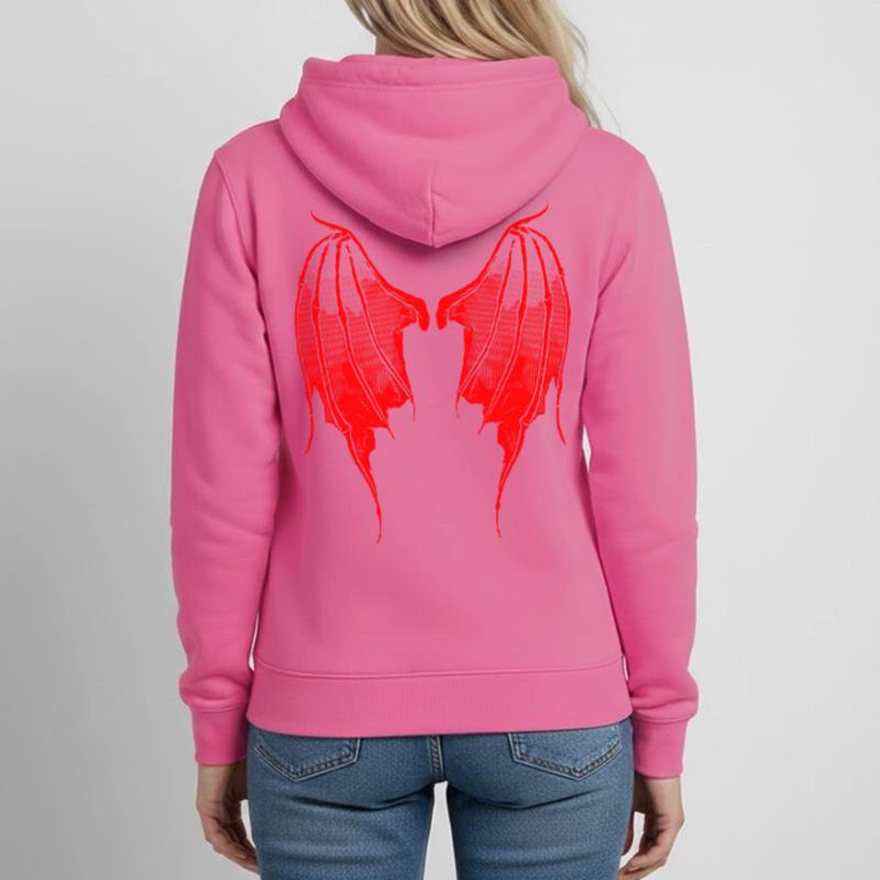 2reborn Devilwings Devil Wings Devil red Women's Hoodie