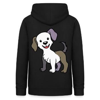 Hund Gassi Hundehalter Haustiere Köter Tierheim - Frauen Hoodie - Schwarz - Hinten - AI Model Female 172 light (172cm)