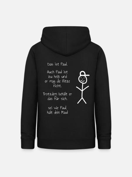 Das ist Paul meme - Frauen Hoodie - Schwarz