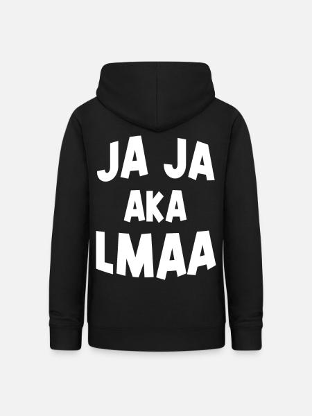 Ja Ja aka LMAA - Frauen Hoodie - Schwarz