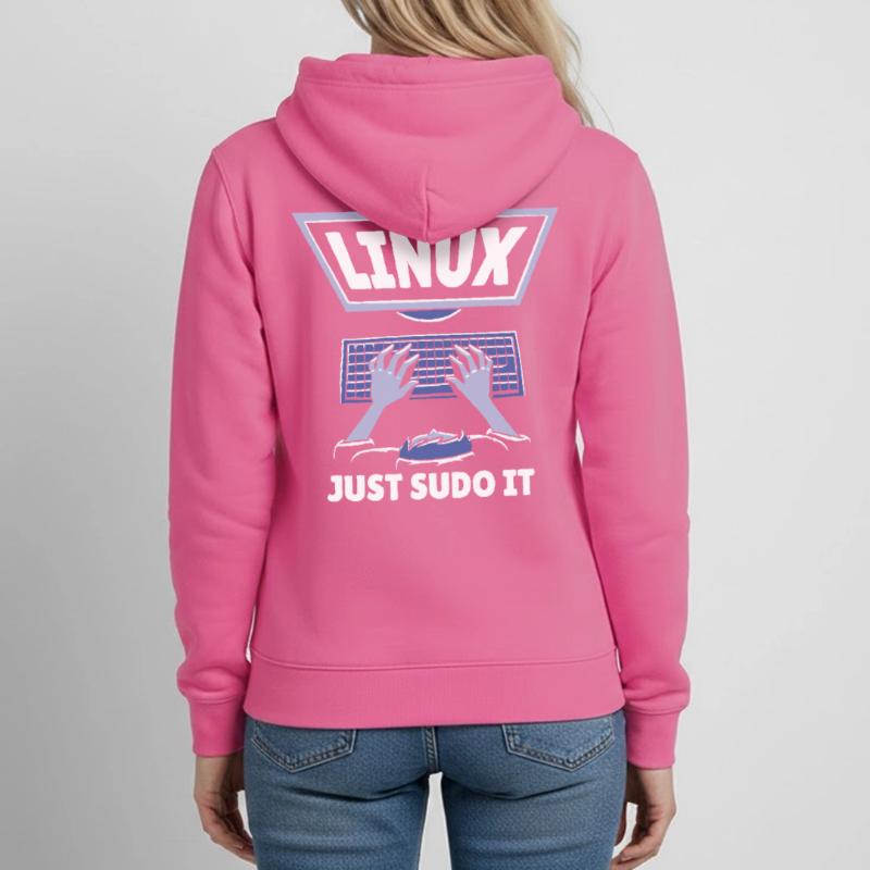 Linux Software Open Source Programmieren Programmi Frauen Hoodie