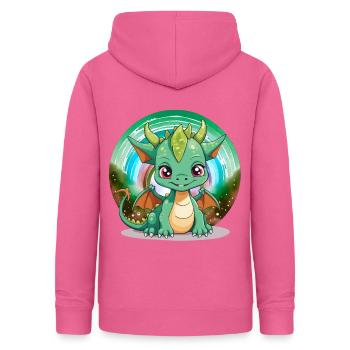 Dragon Kids Dragon Child - Sweat à capuche Femme - rose - Dos - AI Model Female 172 light (172cm)