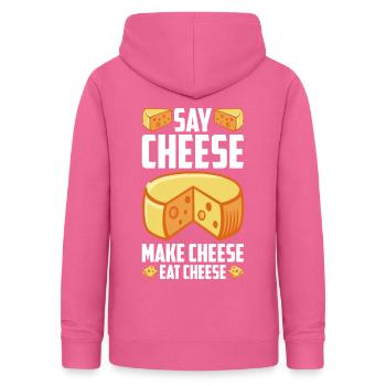 Cheesemaker Dairy Cheese maker Dairy technologist Cheese - Women's Hoodie - pink - Back - AI Model Female 172 light (172cm)