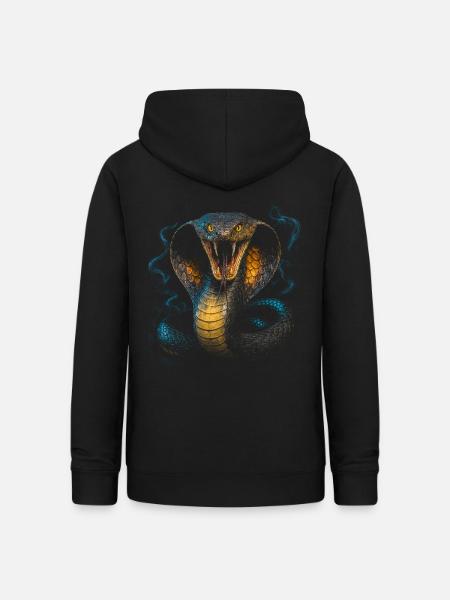 King Kobra - Frauen Hoodie - Schwarz