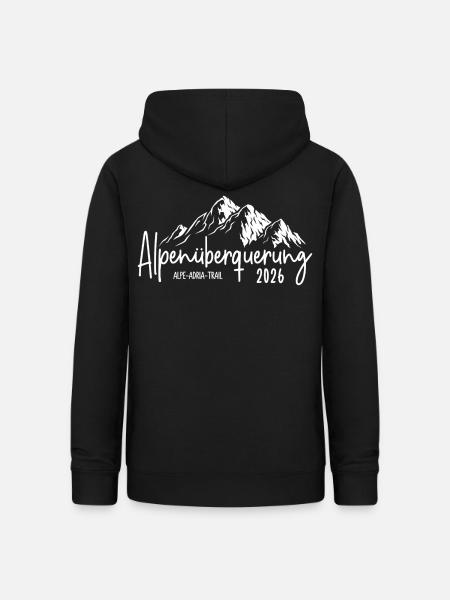 Alpenüberquerung Alpe Adria Trail 2026 - Frauen Hoodie - Schwarz