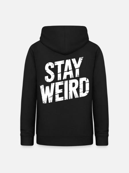Weird Vibes - Frauen Hoodie - Schwarz
