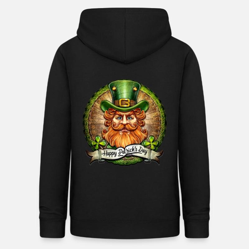 Joyeux Patricksday - Sweat à capuche Femme - noir