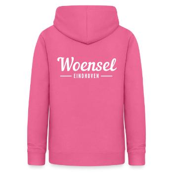 Woensel Eindhoven - Frauen Hoodie - Pink - Hinten - AI Model Female 172 light (172cm)