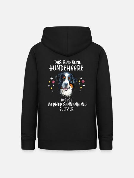 Berner Sennenhund Glitzer Dürrbächler Sennenhunde - Frauen Hoodie - Schwarz