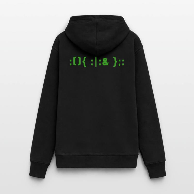 Programmeur de commandes Hacker Fork Bomb Linux Bash Sweat à capuche Femme