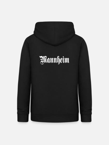 Mannheim - Frauen Hoodie - Schwarz
