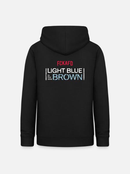 FCKAFD | NEW BROWN - Frauen Hoodie - Schwarz