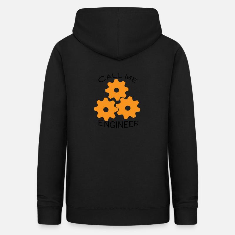 Call me Engineer - Women's Hoodie - black