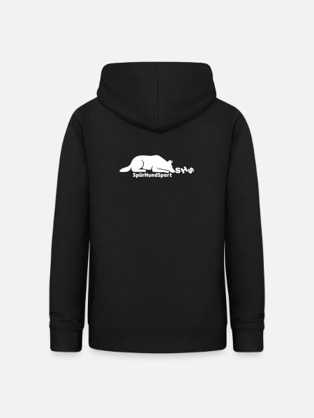 SHS Logo weiss - Frauen Hoodie - Schwarz