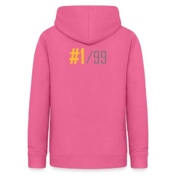 PUBG #1 / 99 - Frauen Hoodie - Pink - Hinten - AI Model Female 172 light (172cm)